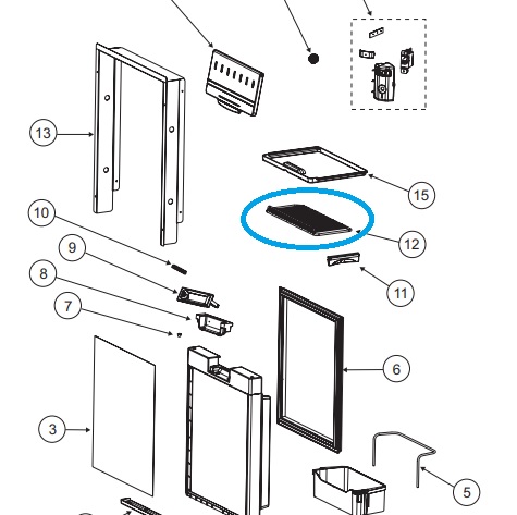 Norcold Refrigerator Shelf 635824 (fits the NR740) Questions & Answers