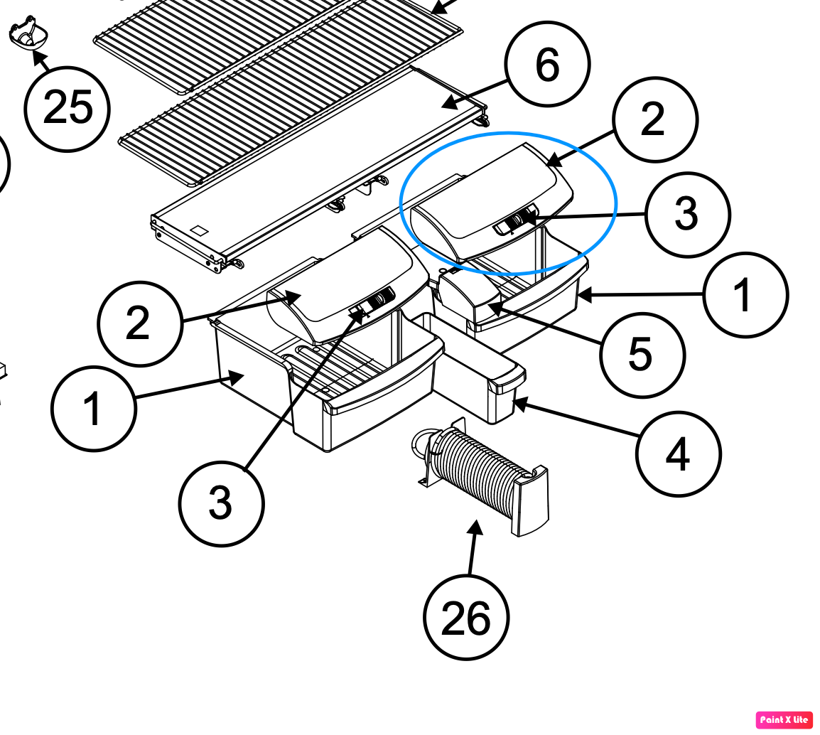 Norcold Crisper Lid 627868 - flip top (fits the 2117/ 2118) Questions & Answers