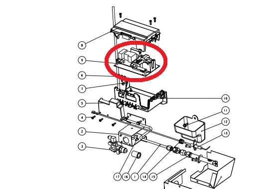 where can I find information on the fuses on this power board and how to replace them beyond wiring diagram?