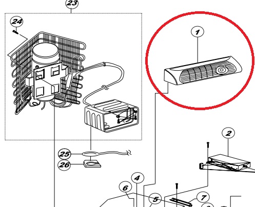 My norcold  model # DE0751BB  is freezing everything what part should i check 1st ? Thank you in advance