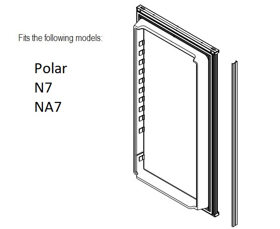 Norcold Lower Door 638532 panel door (fits the N7/ NA7) Questions & Answers